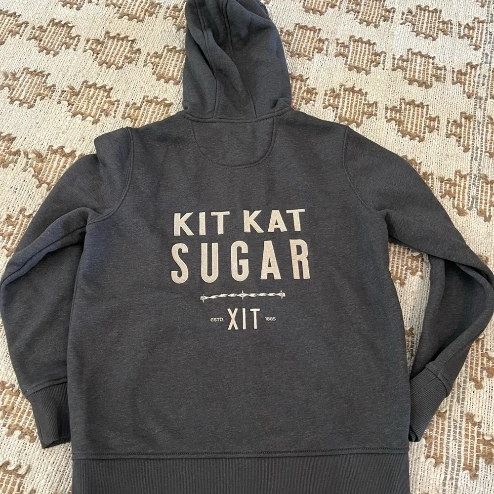 Carhartt dark gray zip hoodie - Picture 2 of 4